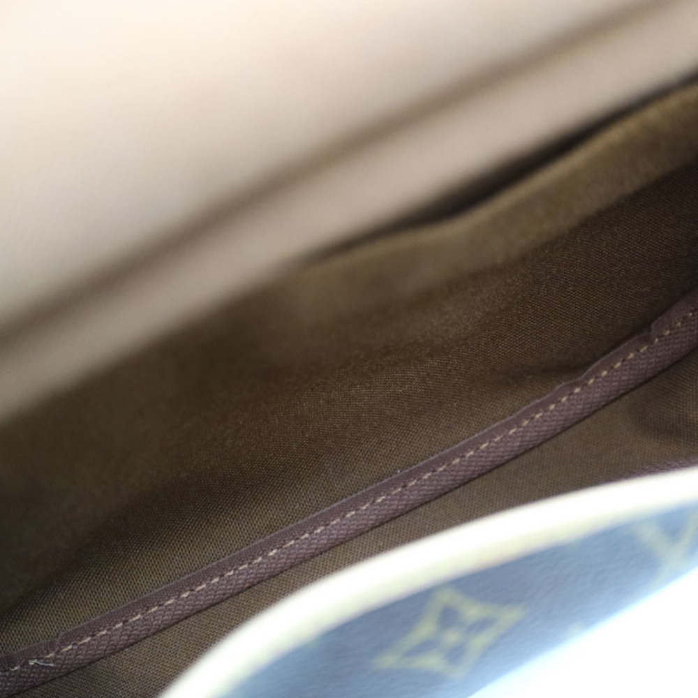 Louis Vuitton Bag Shoulder Brown 30 Saumur Monogram Canvas - Picture 7 of 11